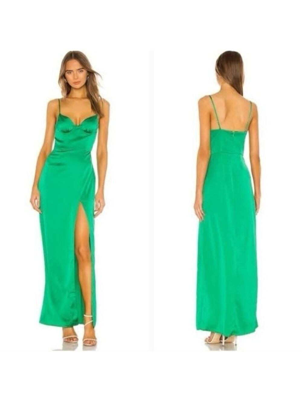NBD Vibrant Green Maxi Dress
